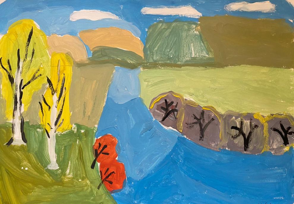 Осень на реке 