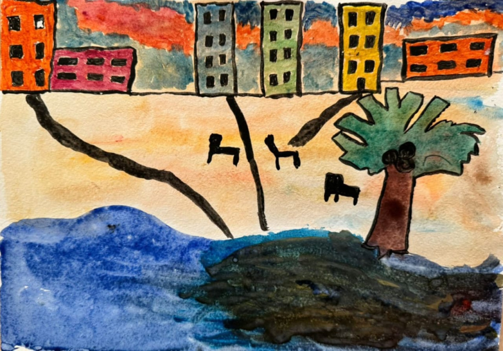 Адлер. Море.