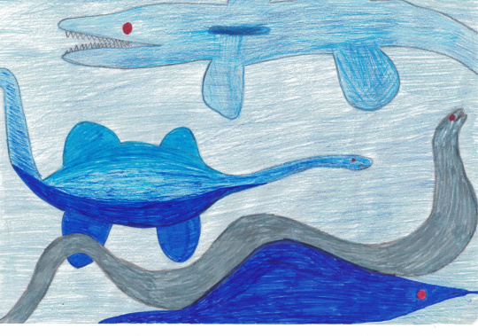 доисторические обитатели океанов