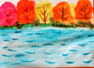 Иртыш осеннею порой.