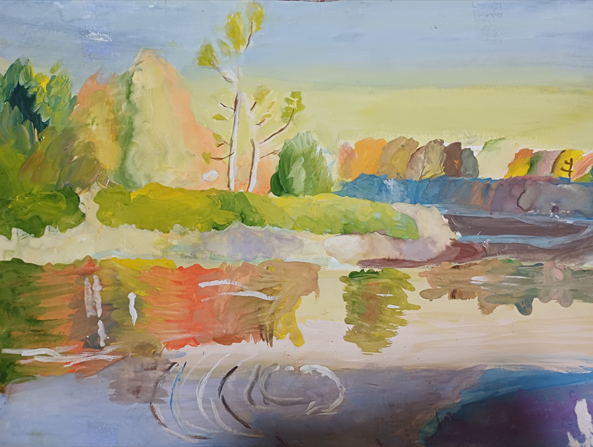 Осенние берега Дона