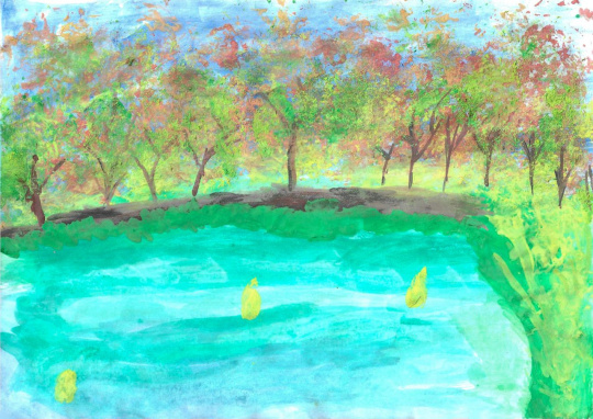 Осень на Серном озере 