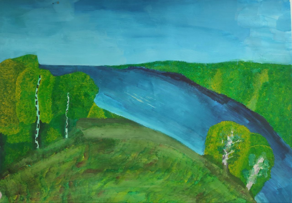 "На Иртышском крутом берегу"