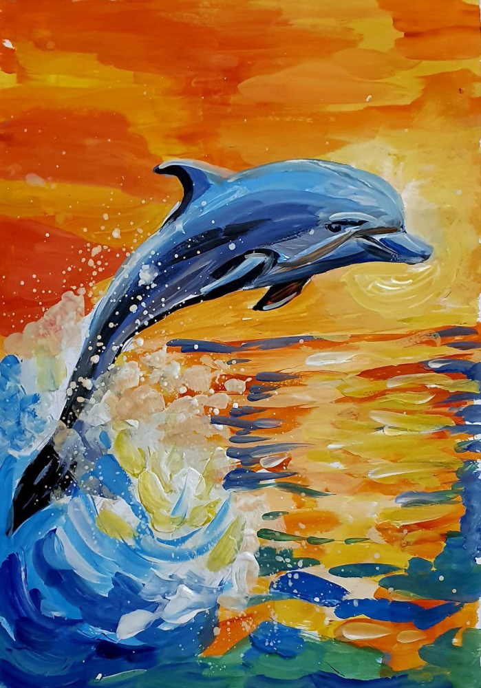 Дельфины- наши друзья!