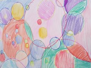 разноцветные капли