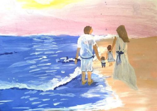 Лето. Море. Семья