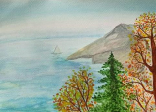 Байкал в осенних красках