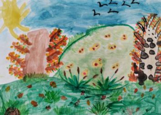 Осенний пруд