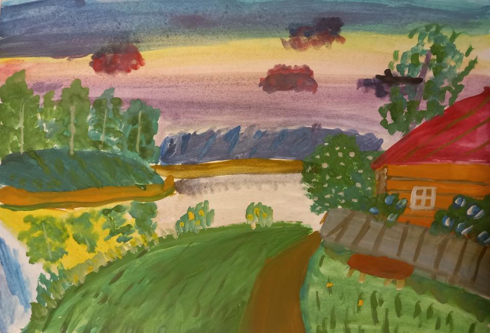 Домик в деревне 