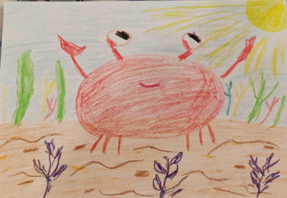 Морской обитатель