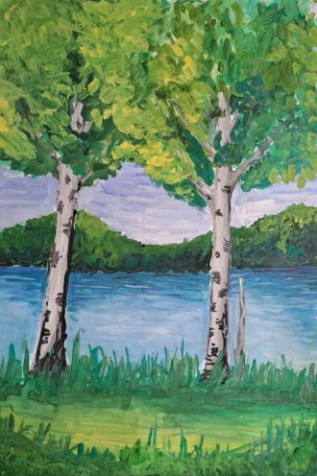 Водоём в парке