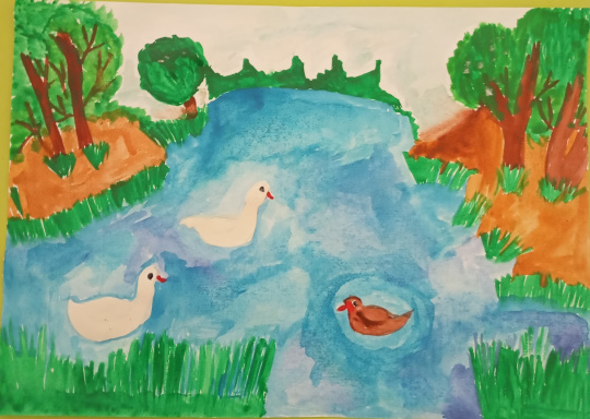 Дачное озеро