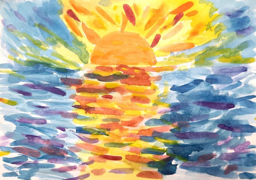 Морской рассвет