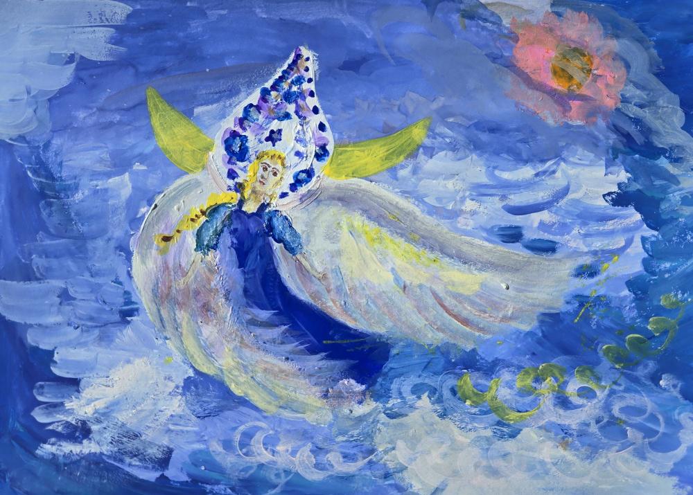 Мой образ воды - это  принцесса, которая ходит по волнам нашего Черного моря