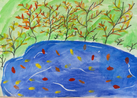 Осеннее озеро