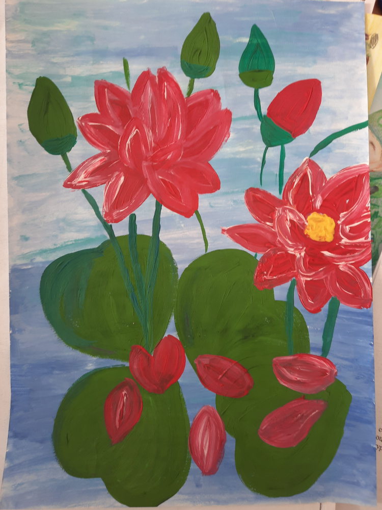 Пруд в цвету 