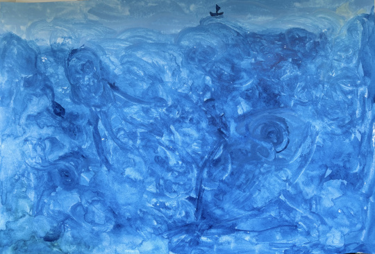 Буйство морской стихии 