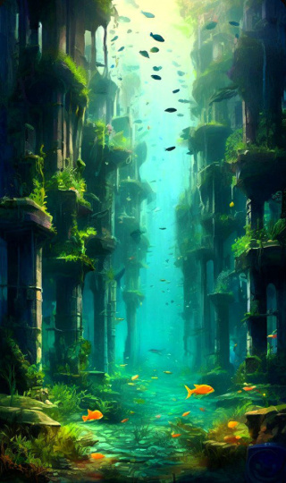 Подводный город