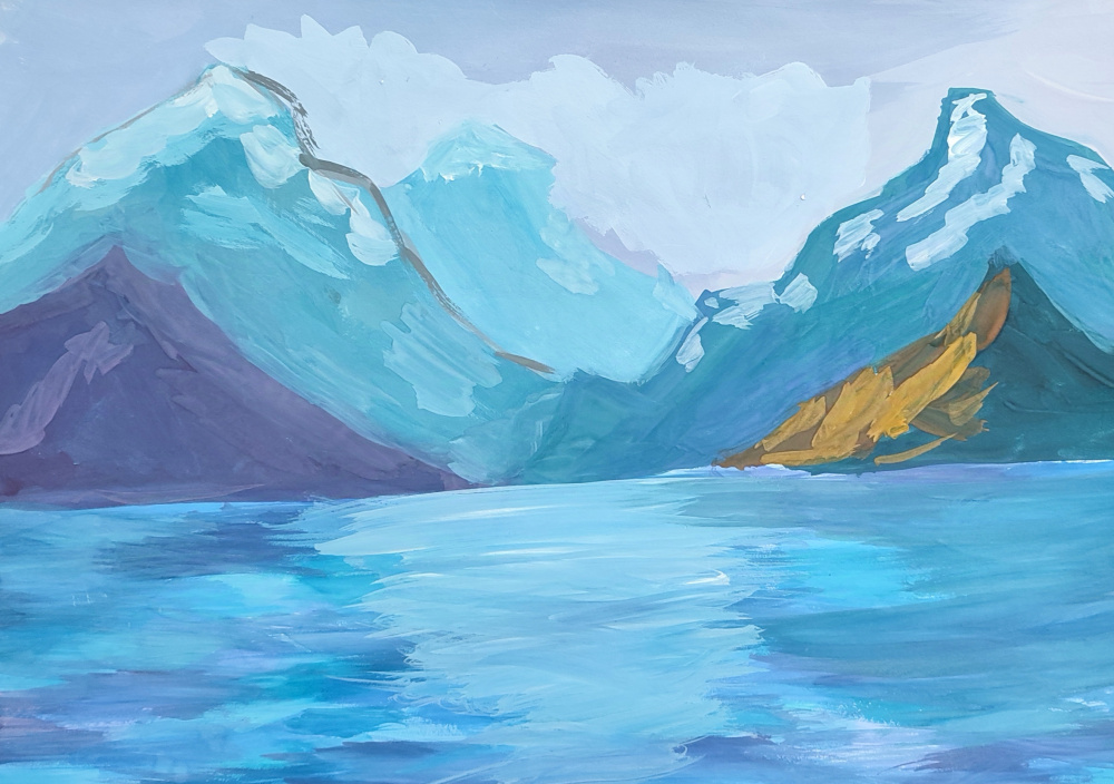 Озеро в горах