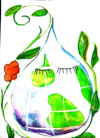 Капелька Земли- капелька жизни