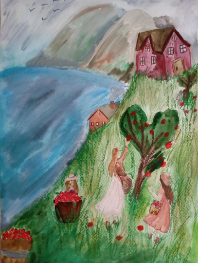 Наш семейный сбор урожая