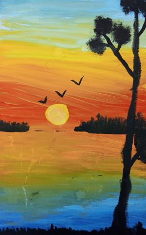 Летним вечером у р. Кокшага