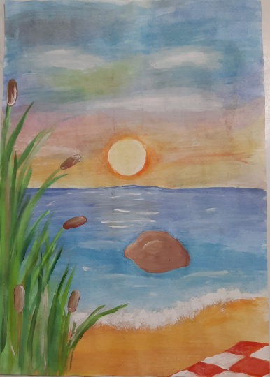 " Отдых на берегу моря"