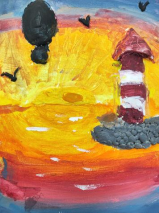 Морской закат