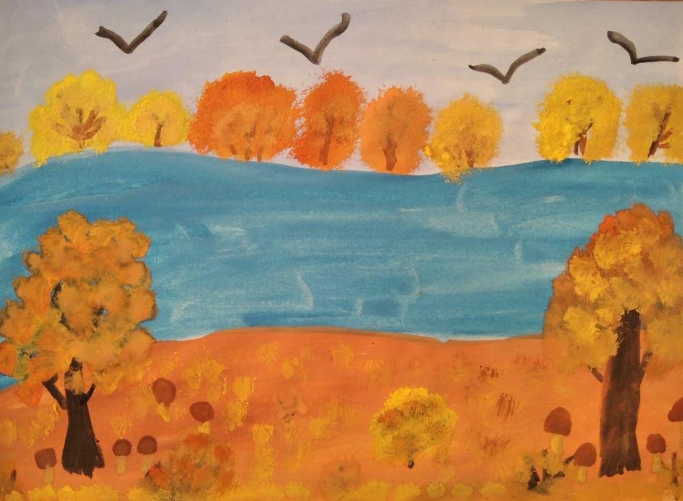 "Осень на реке"