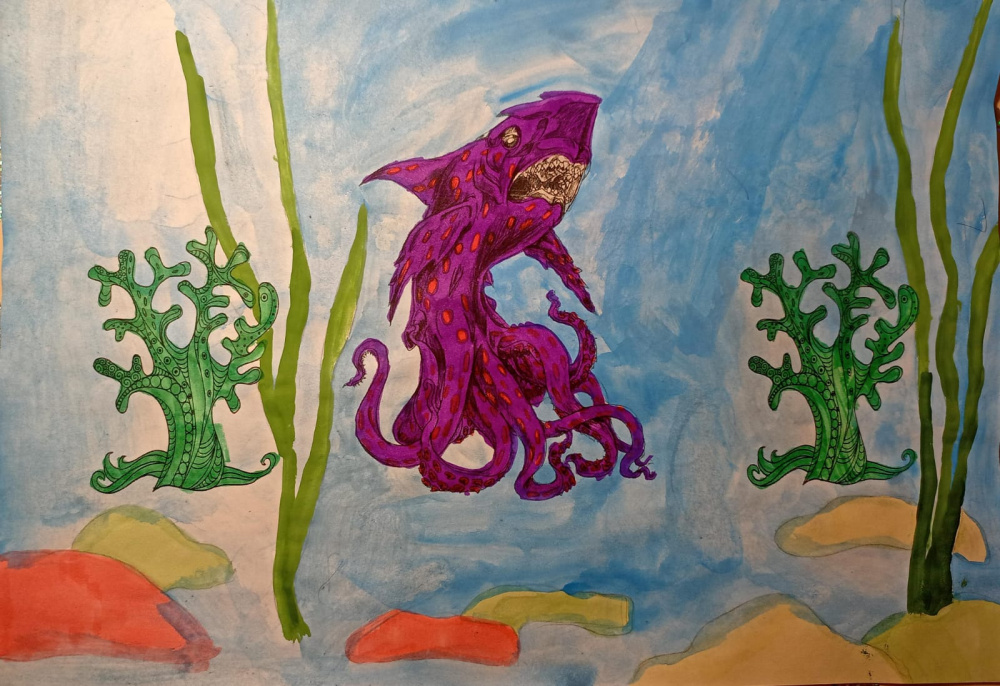 Подводный обитатель будущего