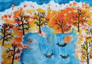 Осенний пруд