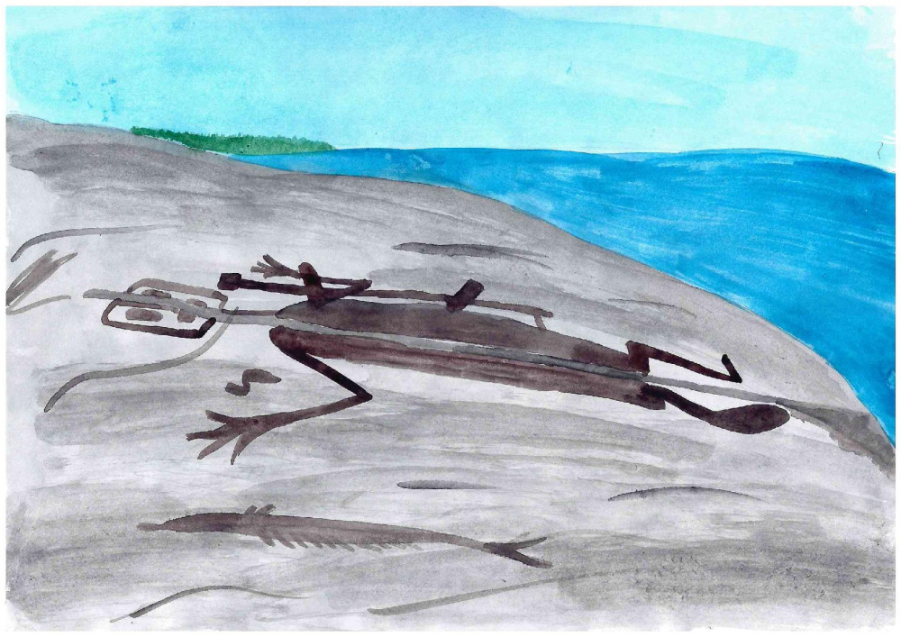 Онежское озеро. Мыс Бесов Нос