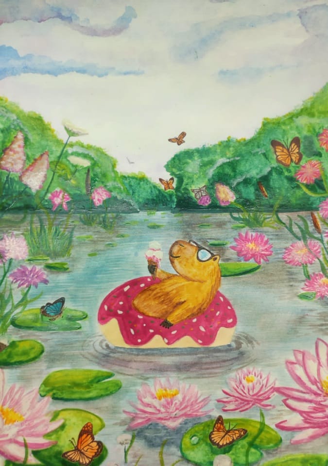 озеро лотосов