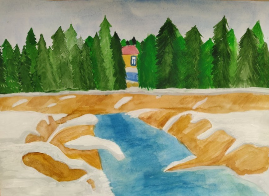 Весенний ручей