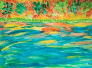 " Сказочная река Сейм осенью" 