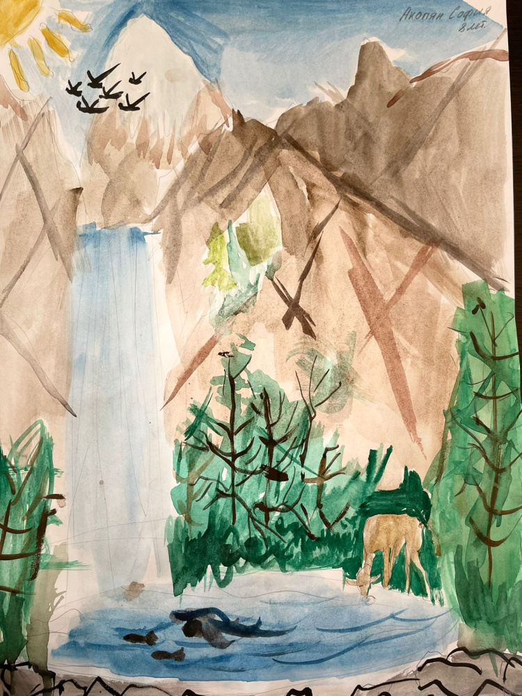 Водопад Кавказ