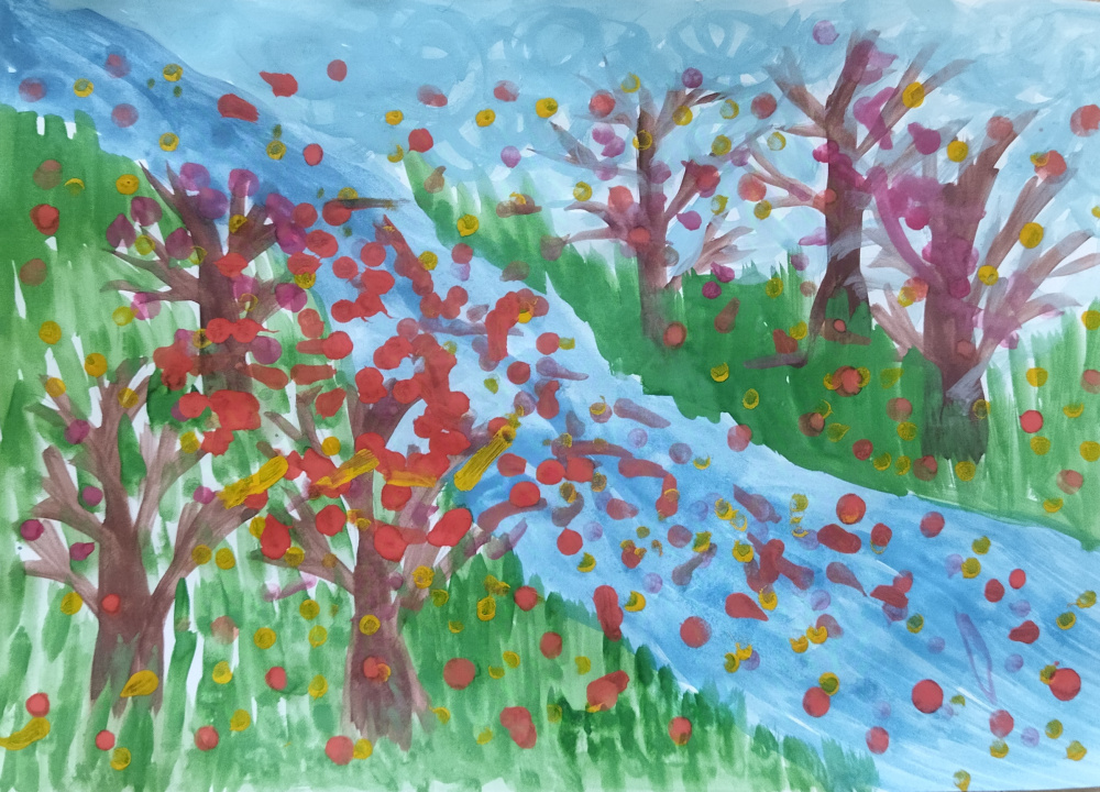 Енисей осенью