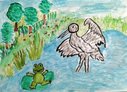 На озере Долгое.