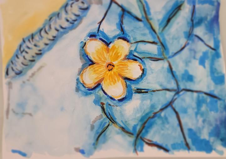 Цветок на воде