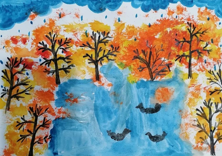 Осенний пруд