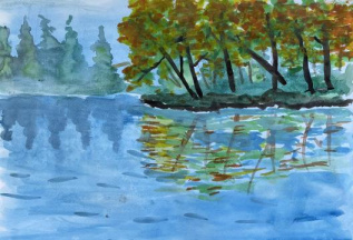 «Отражение волшебства осени»