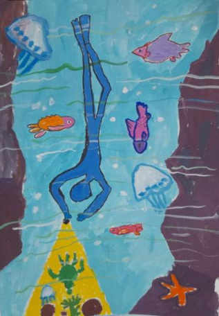 "Новый обитатель океана".