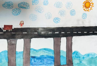 Мост через реку Обь 