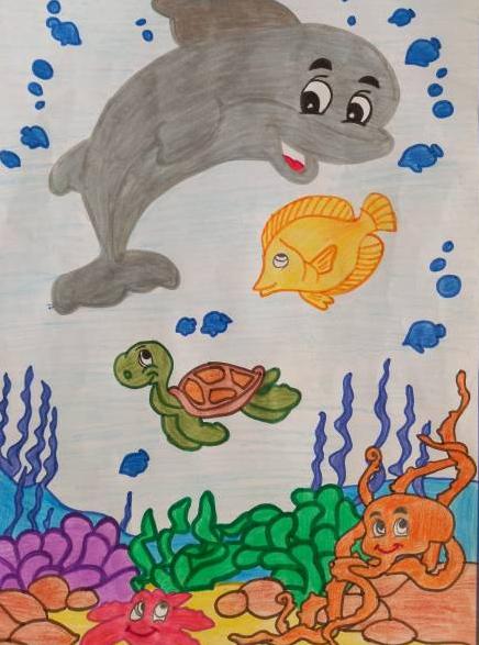 Веселые морские животные