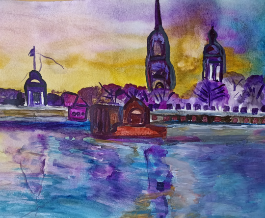 "Водная гладь Невы"