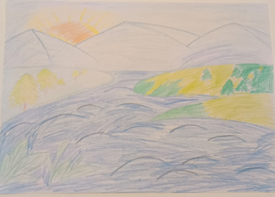 Река ранней осенью прекрасна!