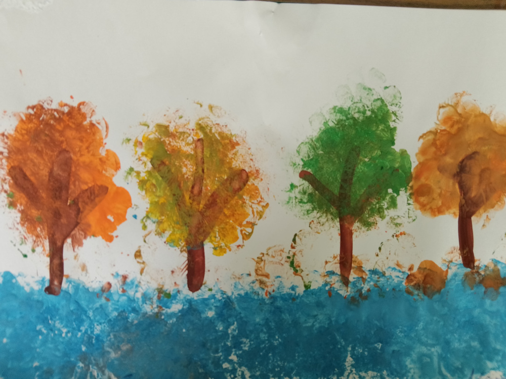 Осенний берег у реки