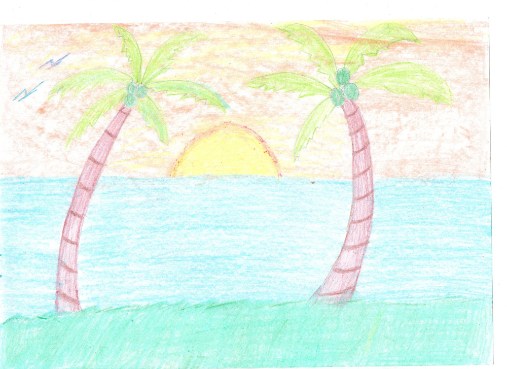 Море пальмы 