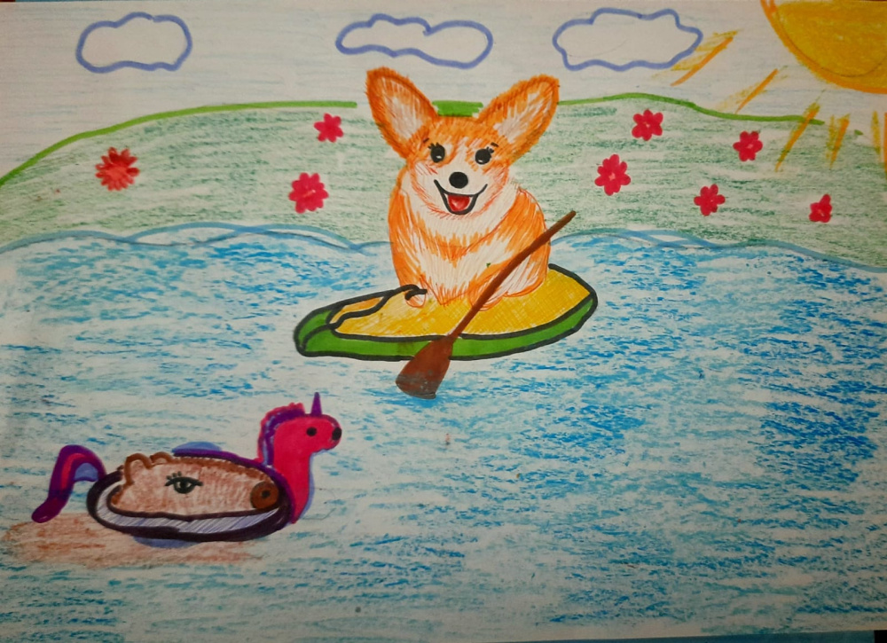 Друзья на реке