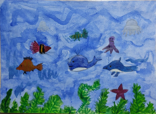 Любимый подводный мир